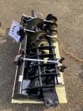 New Unused MIVA 8 Pc. Mini Excavator Attachment Set