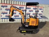 New Unused MIVA Model VA15 Mini Excavator, 13.5 Hp Gas Engine, Dozer Blade, 16