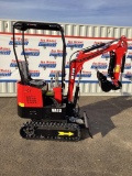 New Unused MIVA Model VA13 Mini Excavator, 13.5 Hp Gas Engine, Dozer Blade, 16