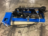 New Unused GiYi Hydraulic Auger Skid Loader Attachment Set, 8