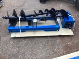 New Unused GiYi Hydraulic Auger Skid Loader Attachment Set, 8