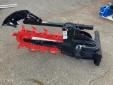 New Unused EGN Model EG-X380 Mini Skid Loader Trencher Attachment