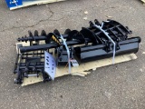 New Unused MIVA 8 Pc Mini Excavator Attachment Set