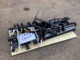 New Unused MIVA 8 Pc Mini Excavator Attachment Set