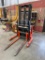 Toyota 6BWR15 Electric Pallet Stacker 2 Stage Mast, 3000 Lbs. Capacity 24V 6BWR15-30037