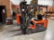 Toyota 7FBEU20 Electric Forklift 3 Stage Mast 3500 Lbs. Capacity, 21,250 Hrs