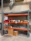 1 Section Pallet Rack 42''x8' Rails x8' High.