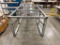 Metal Material Stand 47'' x8' Long x33'' High .