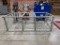 Metal Material Stand 47'' x8' Long x33'' High .