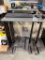Mobile Computer Stand with HP Computer .