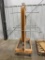 Wooden Drying Rack on Casters .