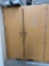 Wooden Storage Cabinet 19'' Deep x5' Wide x 7' High .