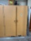 Wooden Storage Cabinet 19'' Deep x5' Wide x 7' High .