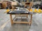 61''x61'' Wooden Work Bench .