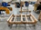 wooden Cart on Casters 4'x6' .