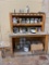Color Mixing Cabinet And Contents .