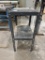 Metal Table 18''x24'' .