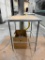 Metal Table 18''x24'' .