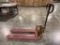 NorthernIndutrial High Lift Pallet Jack 2200 Lbs; Capacity .