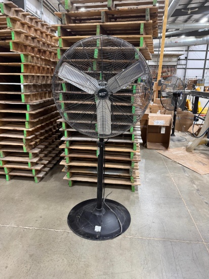 2021 Comfort Zone 30" Pedestal Floor Fan 120 Volt 1 Ph