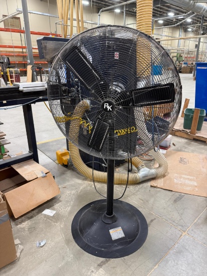 2021 Comfort Zone 30" Pedestal Floor Fan 120 Volt 1 Ph