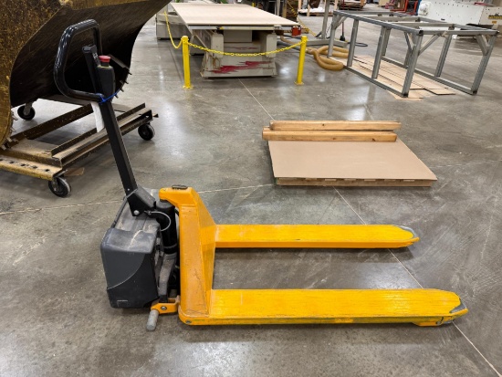 Southworth PT33E Electric High Lift Pallet Jack, 3300 Lbs. Cap. 12 Volt