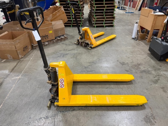 Wesco 272976 High Lift Pallet Jack, 3300 Lbs. Cap. .SN G1901038