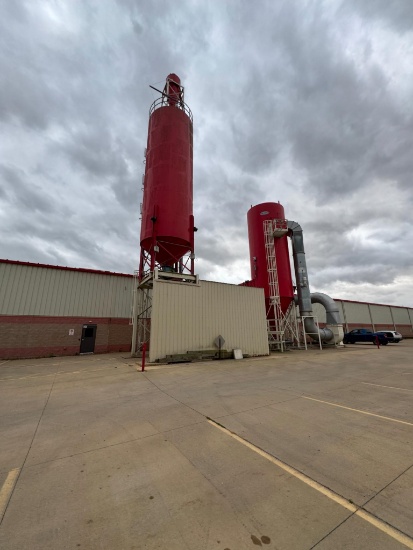 Industrial Air 402B15W4CW3601 Dual Silo Dust Collection System 230/460 3Ph