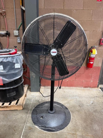 Central 28'' Pedestal Floor Fan .