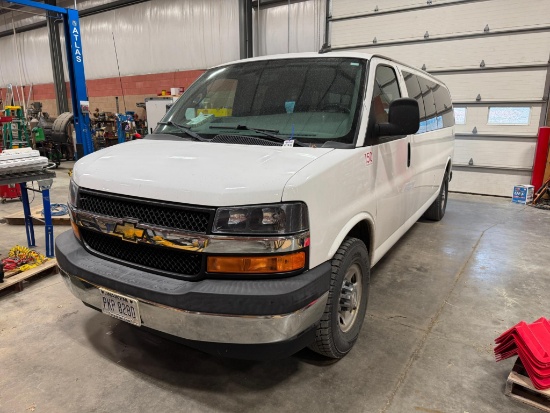 2017 Chevrolet Express Van, VIN # 1GAZGPFG9H1239223