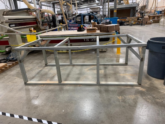 Metal Material Stand .