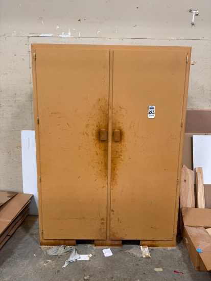 Wooden Storage Cabinet 18''Deep x5' Wide x 7'High