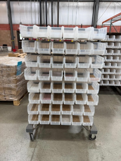 U-Line Storage organizers with Metal Carts with Casters .