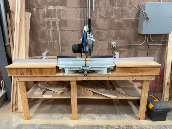 2018 Omga IP350F 14" Cut Off Saw With Stand And Flip Stop Fence 230/400 Volt 3 Ph