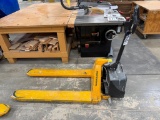 Southworth PT33E Electric High Lift Pallet Jack, 3300 Lbs. Cap. 12 Volt 87538-03