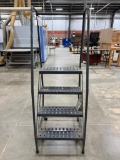 EGA MD0216 Rolling Warehouse Ladder, 4 Step .