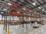 4 Section Pallet Racking 42''x12'Rails x16' High .