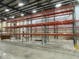 4 Section Pallet Racking 42''x12' Rails x16' High .