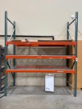 1 Section Pallet Racking 36''x8' Rails x10' High.