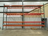 2 Section Pallet Racking 42''x12' Rails x16' High .