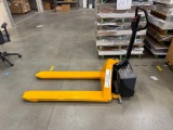 Electric Pallet Jack 2200 Lbs. Capacity 12 Volt