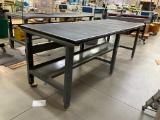 36''x8' Steel Work Bench .