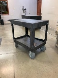 U-Line Rubber Tire Utility Cart .