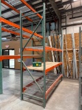 1 Section Pallet Racking 36''Deep x 8' Rails x 10' High.