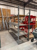 Shelf 32'' Deep x 8' Wide x7' High.
