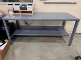 Metal Work Table 30''x6' .