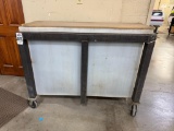 21'' x 58'' Liquid Tank with Drain and Casters.