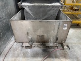 Stainless Dump Hopper with Drain .