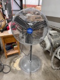 Global 24'' Floor Pedestal Fan 120 Volt 1Ph