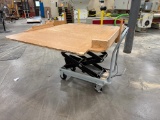 Hydraulic Lift Cart 18''x28'', 2200 Lbs. Capacity .